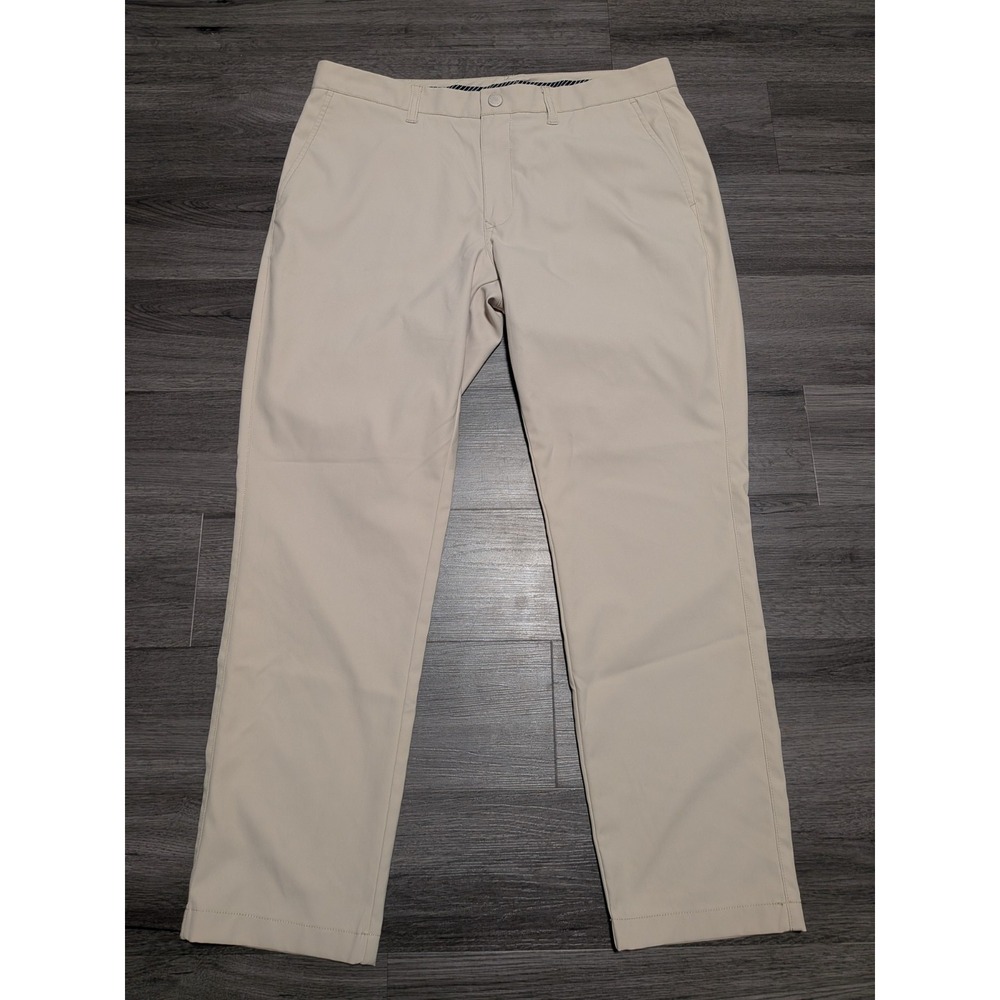 Bonobos Golf Men's Khaki Athletic Performance Golf Pans Size 35x30